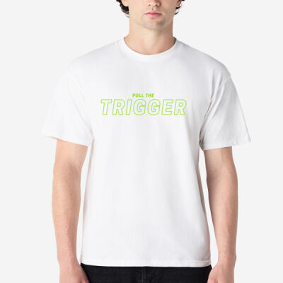 TRIGGERED GREEN LOGO TEE Thumbnail
